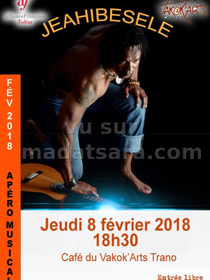 Jeahibesele‍ en concert au Vakok'Arts Trano Toliary‍
