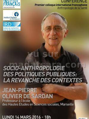Jean Pierre Olivier de Sardan - Conférence Socio-Anthropologique des politiques publiques : La revanche des contextes à l'IFM