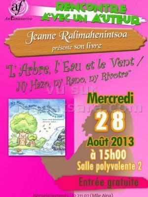 Jeanne Ralimahenintsoa présente son livre à la salle Polyvalente AFT Antananarivo