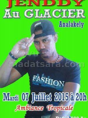 Jenddy au Glacier Analakely ambiance tropicale