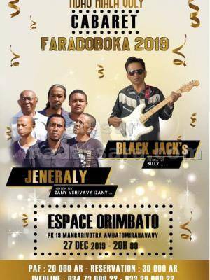 Jeneraly & Black jacks cabaret faradoboka Espace Orimbato Mangarivotra Ambatomirahavavy