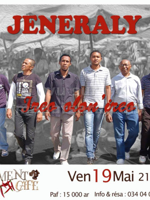 Jeneraly‍ en cabaret au Piment Café Behoririka‍