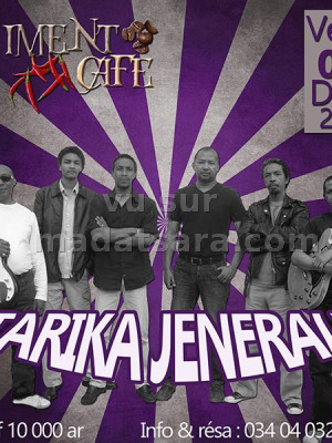 Jeneraly‍ en concert au Piment Café Behoririka‍