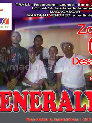 Jeneraly‍ en concert au TRASS Tsiadana‍