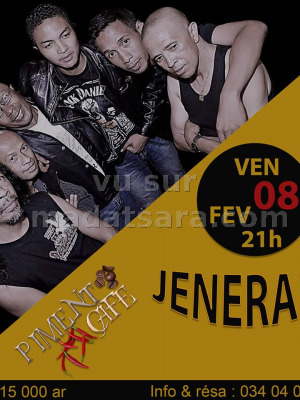 Jeneraly‍ en concert Piment Café Behoririka‍