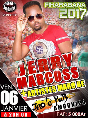 Jerry Marcoss‍ + artistes maro be - fiarahabana 2017 - JAO'S PUB‍