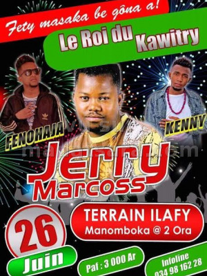 Jerry Marcoss‍ avec Fenohaja‍ & Kenny‍ - Terrain Ilafy