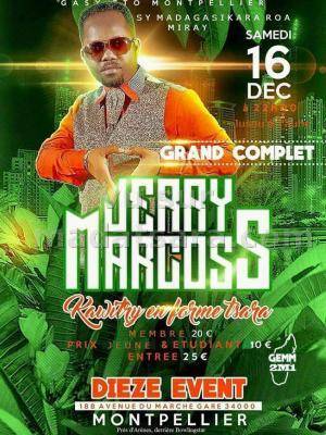 Jerry Marcoss en concert Dieze Event Montpellier
