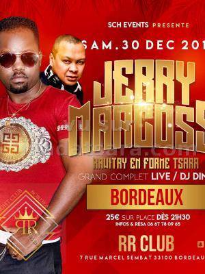 Jerry Marcoss en concert Rrnight Clubbx Bordeaux