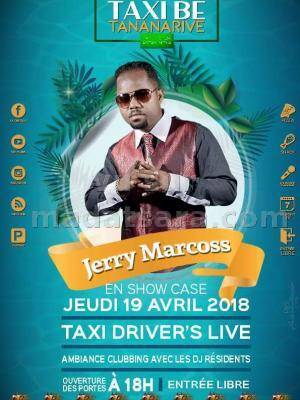 Jerry Marcoss en show case Taxi Be Tana