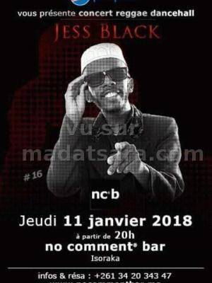 jess Black concert reggae dancehall No Comment Bar Isoraka