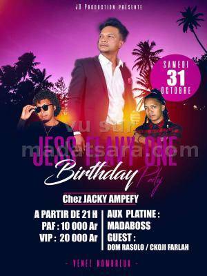Jess Flavi One birthday Jacky Ampefy