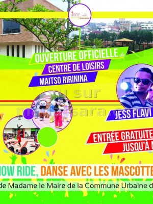 Jess Flavy One‍ - ouverture officielle centre de loisirs Maitso ririnina