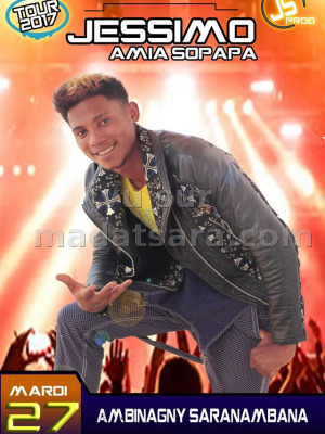 Jessimo‍ Tour 2017 en concert Ambinagny Saranambana