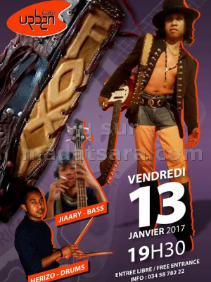 Jiaary‍ bass, Herizo Drums - Urban Café Antsahabe‍