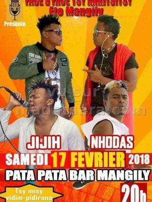 Jijih & Nhodas face a face tsy ankitsitsy Pata-Patabar Toliary