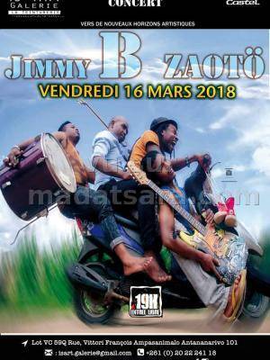 Jimmy B Zaoto en concert Is'Art Galerie