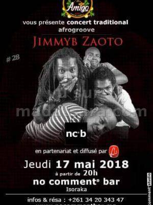 Jimmy B Zaoto‍ en concert No Comment Bar Isoraka‍