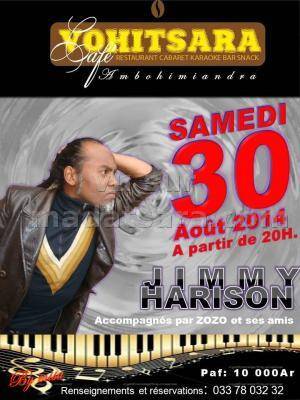 Jimmy Harison en concert au Café Vohitsara Ambohimiandra