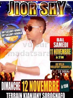 Jior Shy en concert Kianjan'ny Sorognafo Fenerive Est - Villa Volafidy Sahavola Fenerive Est