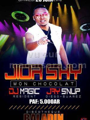 Jior Shy en show case Baladin Sambava
