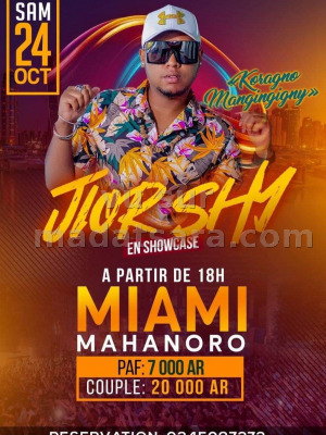 Jior Shy‍ - en show case Miami Mahanoro