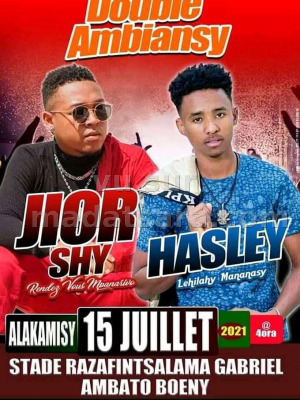 Jior Shy‍ & Hasley - double ambiansy - Stade Razafintsalama Gabriel Ambato Boeny