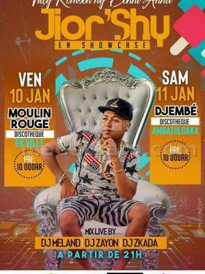 Jior Shy Moulin Rouge Nosy Be - Djembe Discothèque Ambatoloaka Nosy Be - Madagasikara