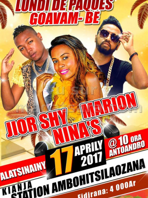 Jior Shy‍ , Nina's‍ et Marion‍ - lundi de pâques goavam-be - Terrain Ambohitsilaozana