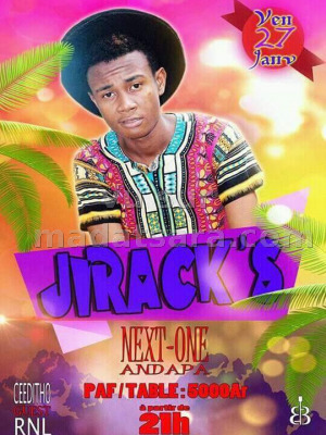 Jirac'ks‍ en concert au Next One Andapa‍