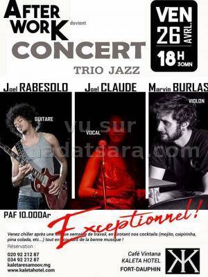 Joel Rabesolo & Joelle Claude Marvin Burlas Café Vintana Kaleta Hotel Fort-Dauphin