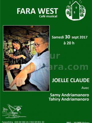 Joelle Claude en concert Fara West Faravohitra