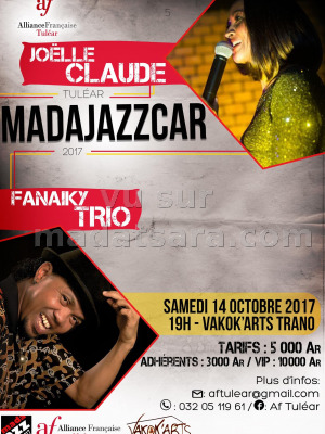 Joelle Claude‍ & Fanaiky‍ trio - Madajazzcar au Vakok'Arts Trano Toliary‍
