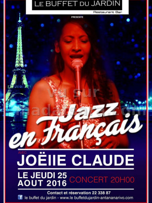 Joëlle Claude - Jazz en français - Le Buffet du Jardin