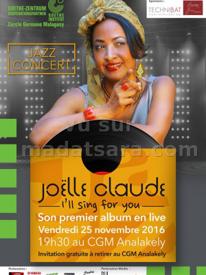 Joelle Claude‍ son premier album en live au CGM Analakely‍