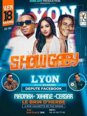 Johane, Mad Max, Ceasar show gasy Restaurant Le Brin d'Herbe