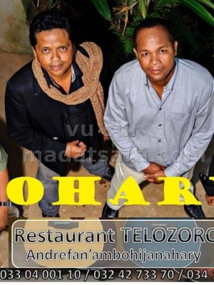 Johary‍ en concert au Restaurant Telozoro‍