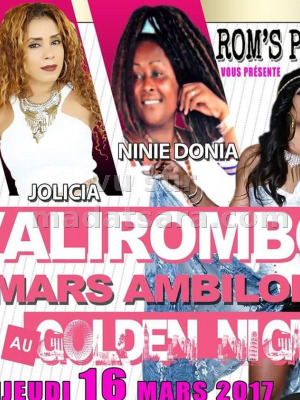 Jolicia‍ , Ninie Doniah‍ valirombo au Golden Night Ambilobe‍