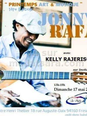 Jonny Rafa et Kelly Rajerison en concert au Centre Henri Thellier Fresnes