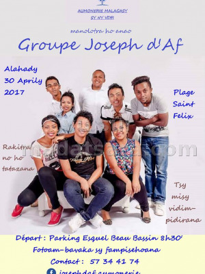 Joseph d'AF‍ en concert - plage saint felix Maurice