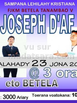Joseph d'AF‍ - Fjkm Betela Tanambao‍