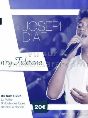 Joseph d'AF‍ - Foi et guérison - Palais de la Femme‍