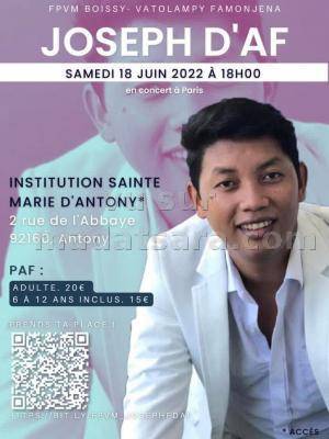 Joseph d'AF - Institution sainte marie d'Antony