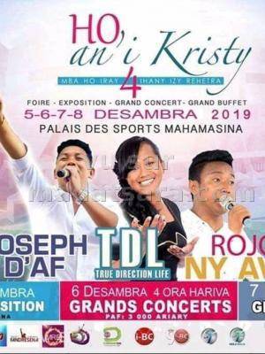 Joseph d'AF, TDL - True Direction Life, Rojo Ny Avo Palais des Sports Mahamasina