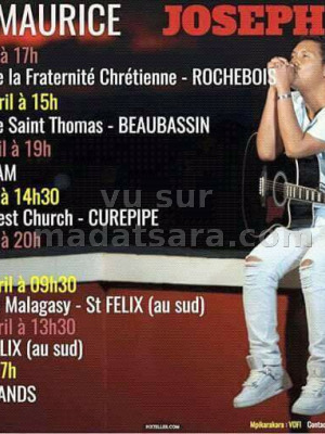 Joseph d'AF‍ Tour Maurice