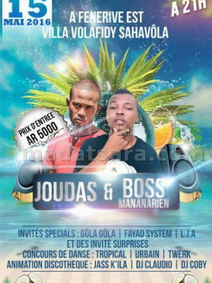 Joudas & Boss Mananarien - Villa Volafidy Sahavola Fenerive Est