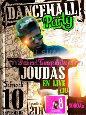 Joudas - Dancehall party en live au 208