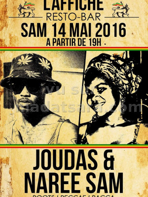 Joudas & Naree Sam - L'Affiche Resto-Bar