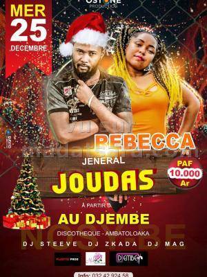 Joudas & Rebecca - Djembe Discothèque Ambatoloaka Nosy Be - Madagasikara