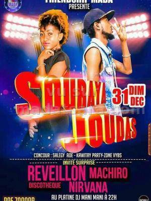 Joudas & Souraya Metis en show case Discothèque Nirvana - Ampanefena